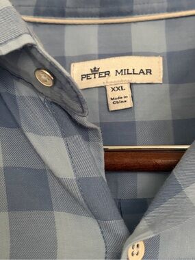 Peter Millar Plaid Long Sleeve Button Down